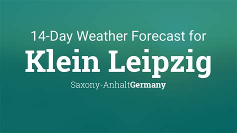 leipzig weather 14 days